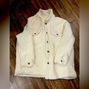 Aerie Sherpa shacket/jacket XXL